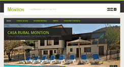 Desktop Screenshot of casaruralmontion.com